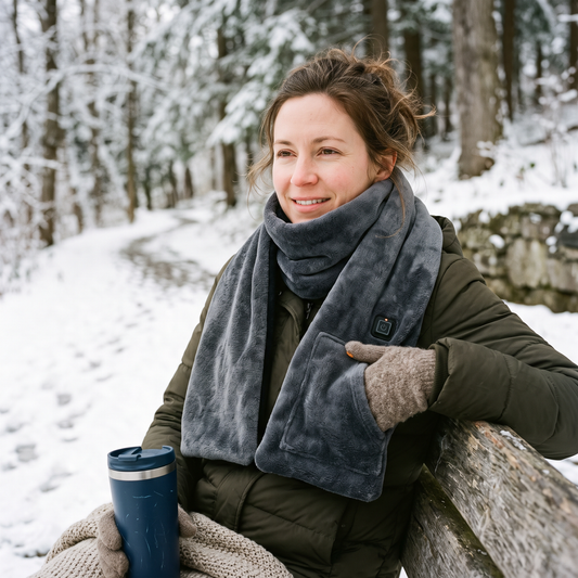 Rechargeable Heated Scarf