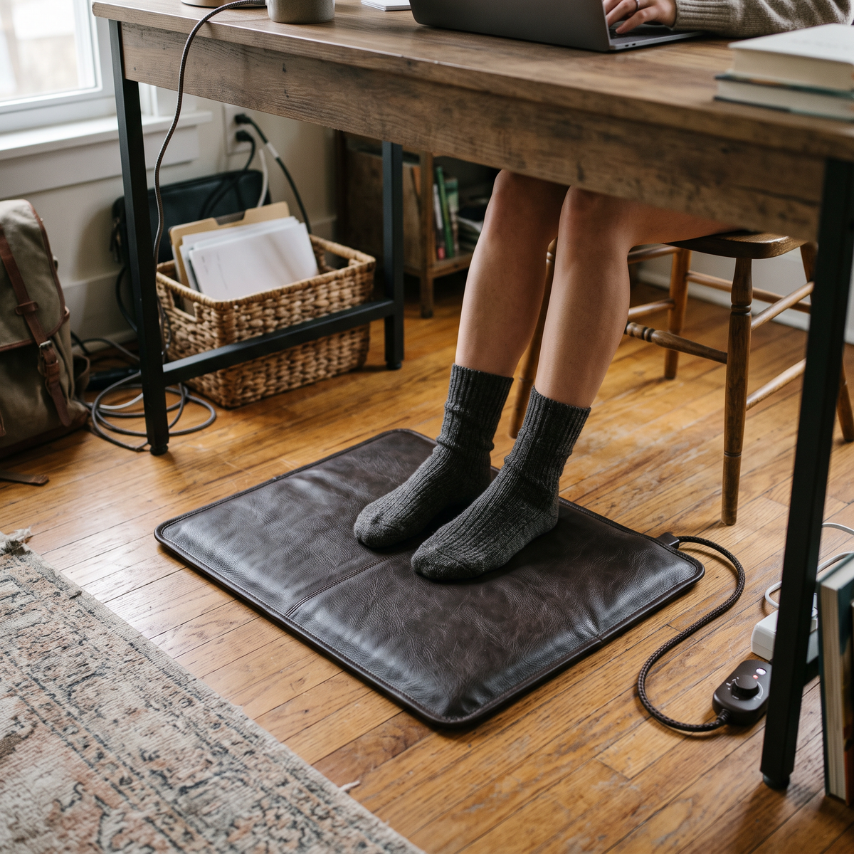 Heated Foot Warmer Mat