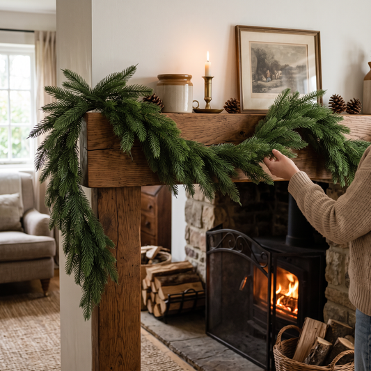9 ft Norfolk Pine Garland