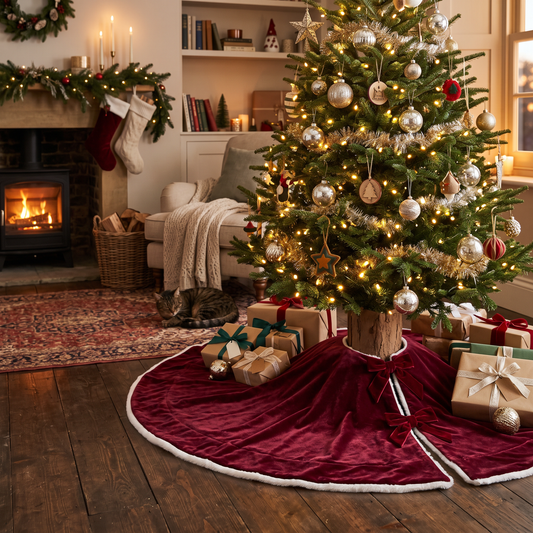 Velvet Christmas Tree Skirt