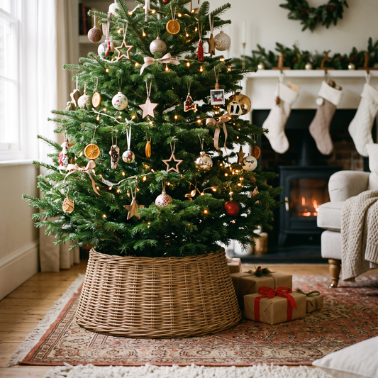 Woven Christmas Tree Collar