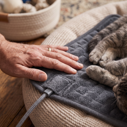 Heated Pet Bed Pad close-up detail