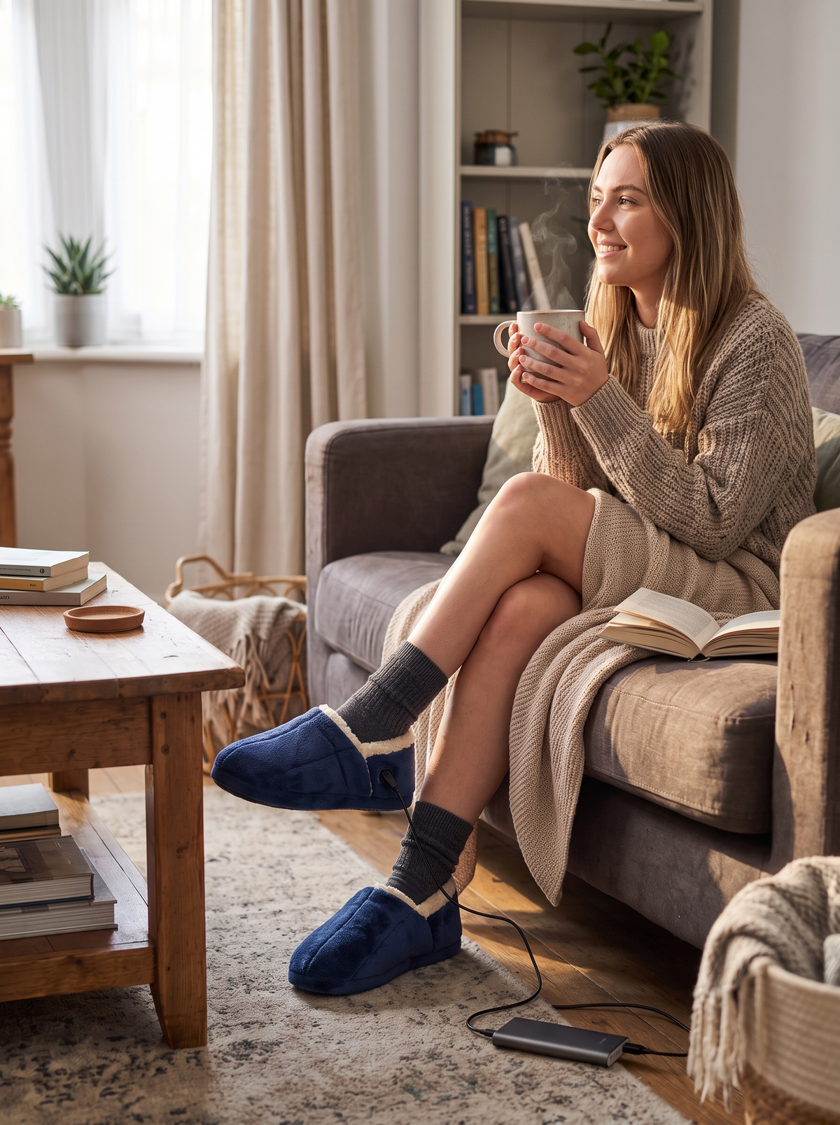 Plush Heated Slippers Your Favorite Part Of The Morning