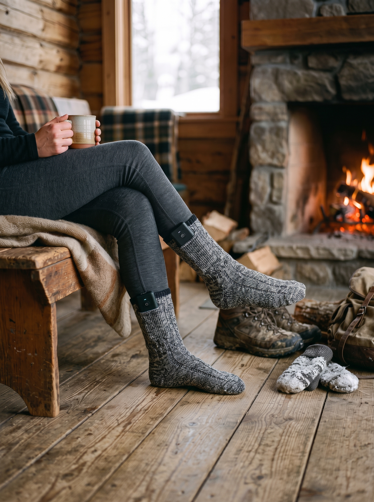 Rechargeable Heated Socks Feels Like Your Favorite Socks