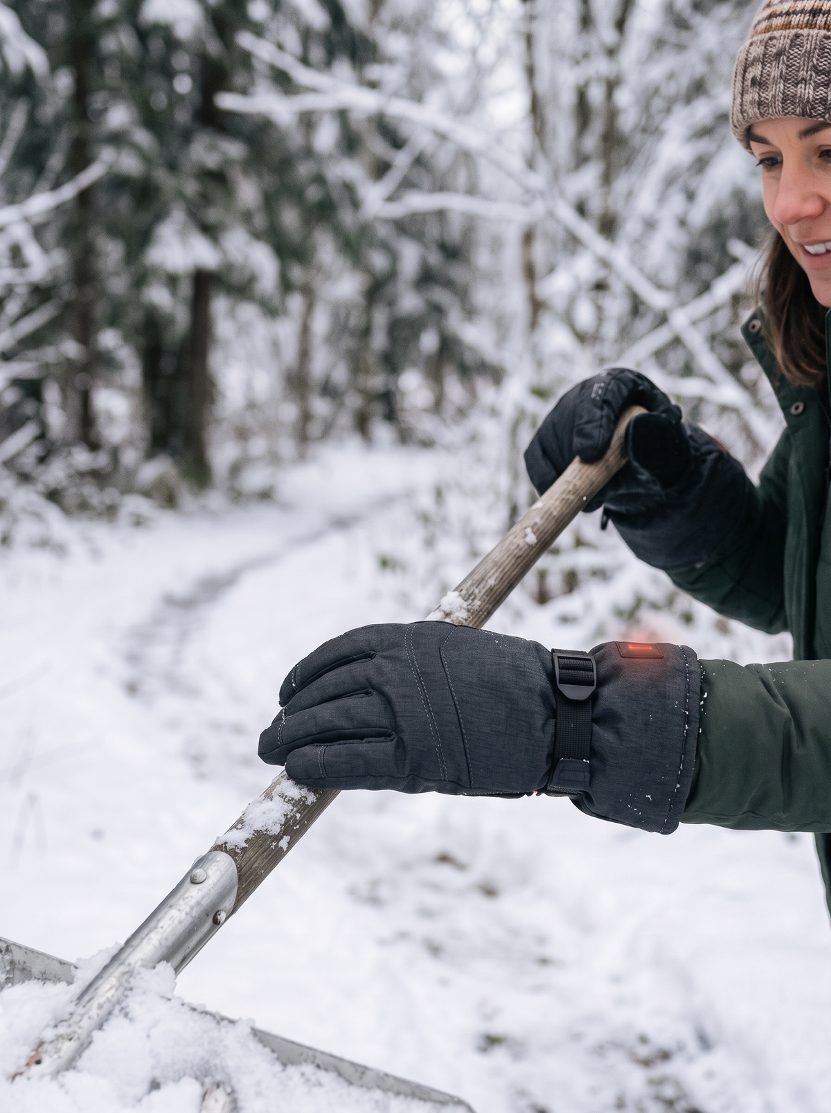 Rechargeable Heated Gloves No More Blowing On Your Fingers
