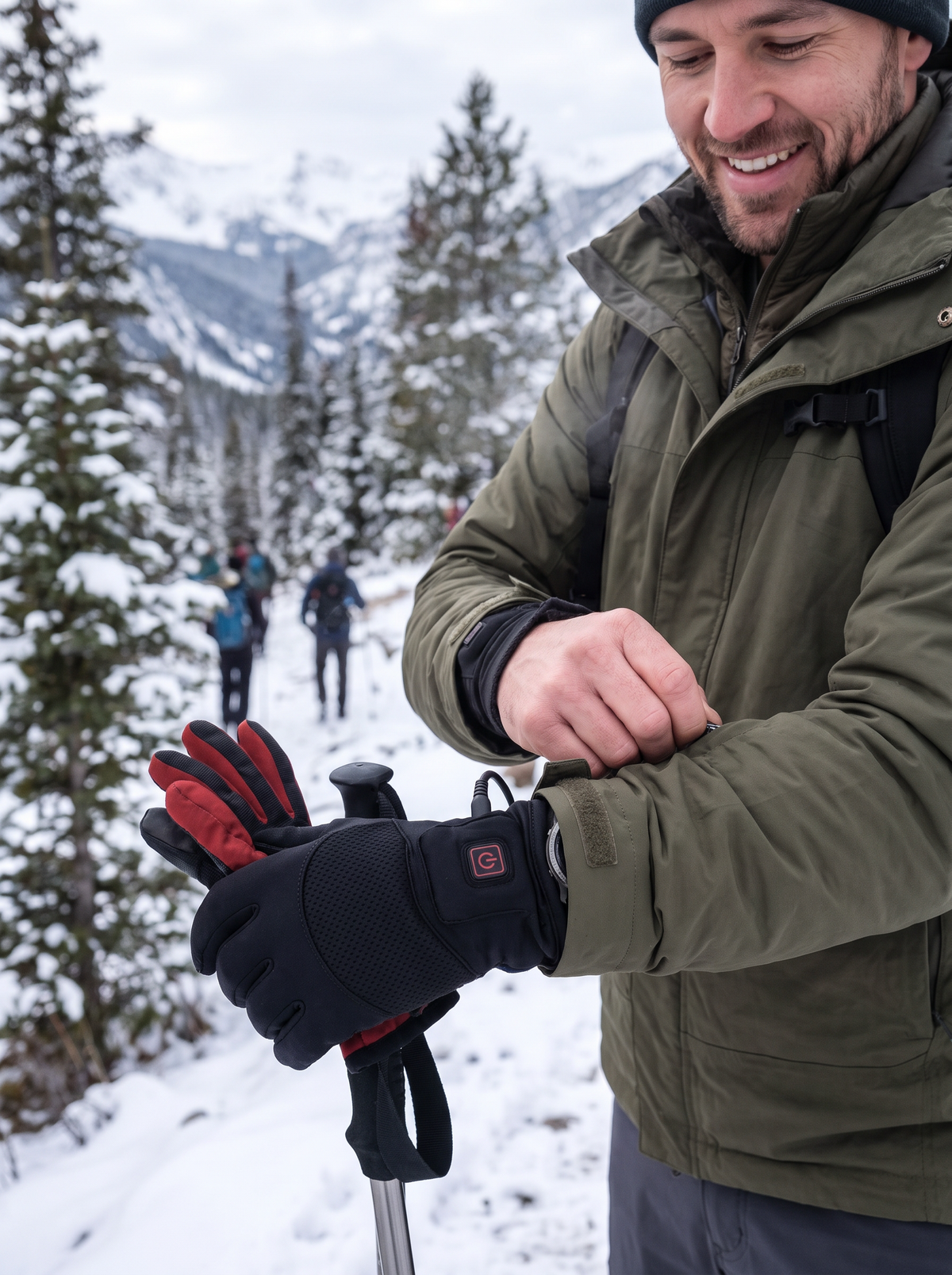 Heated Glove Liners Grip, Zip And Move Naturally