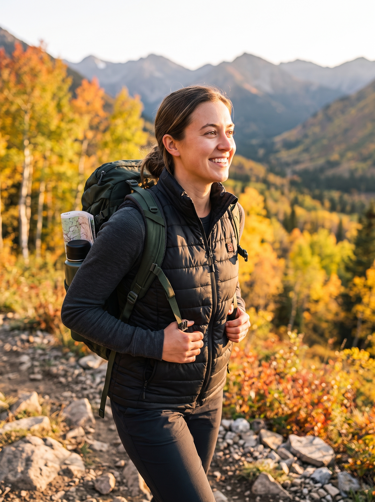 Rechargeable Heated Vest Warm From The Core Out