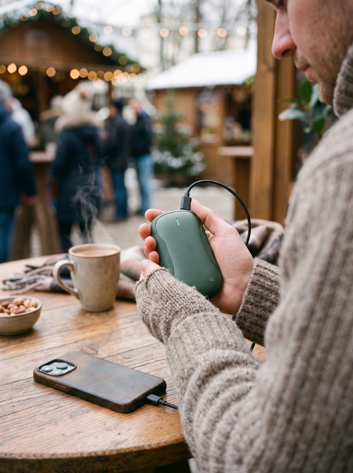 Rechargeable Hand Warmer & Power Bank Two Winter Essentials In One