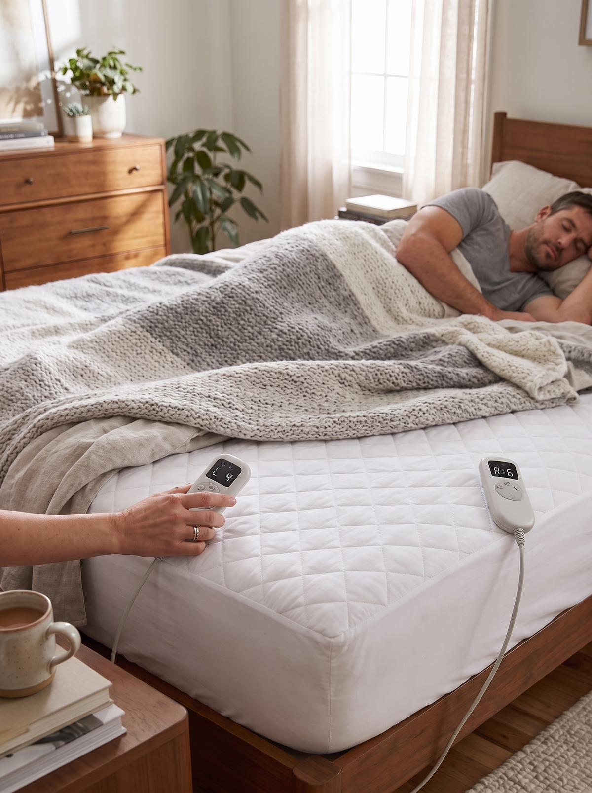 Dual-Control Heated Mattress Pad A Warm Retreat Without Heating The House