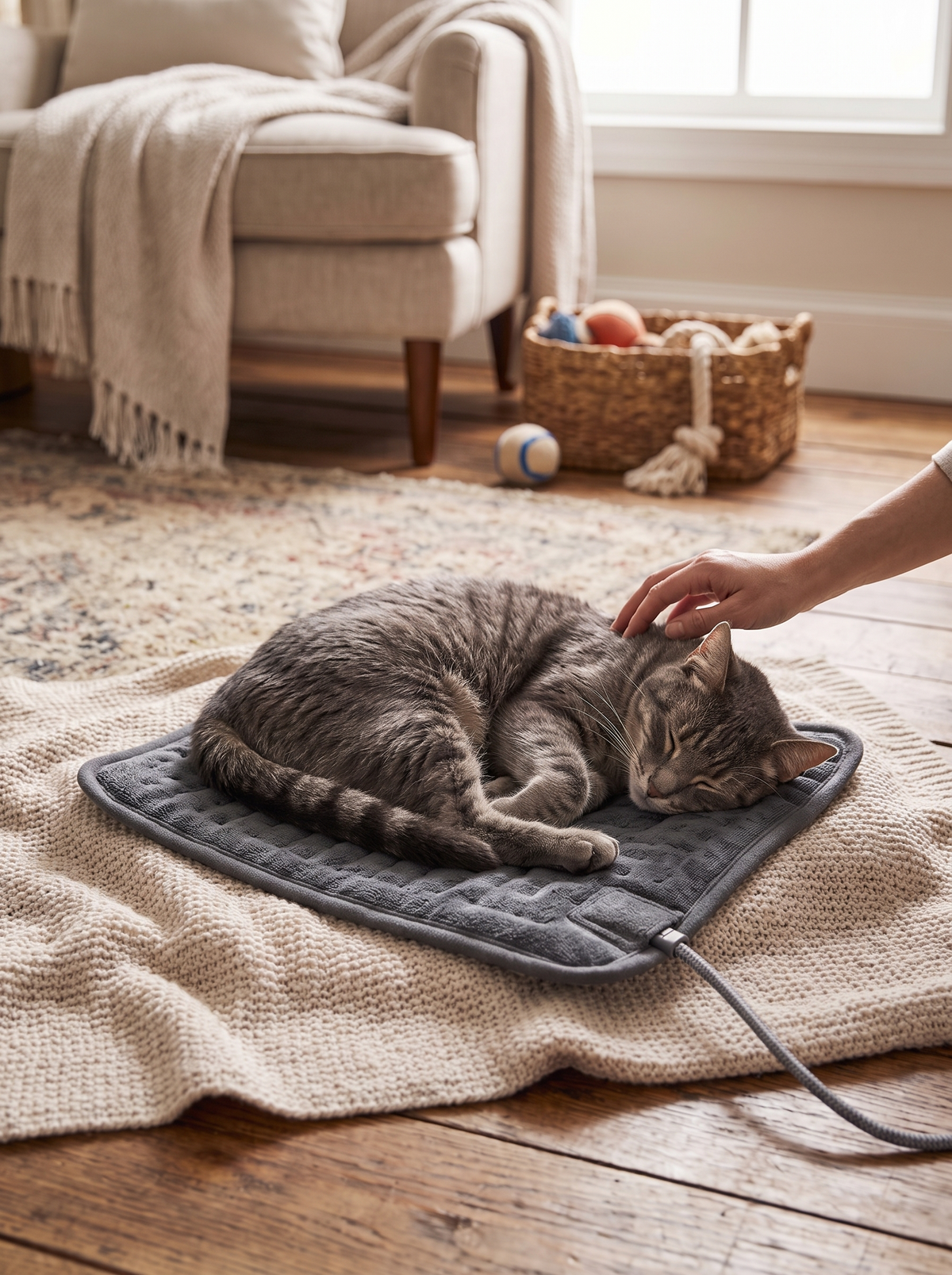 Heated Pet Bed Pad A Warm Spot They Will Seek Out