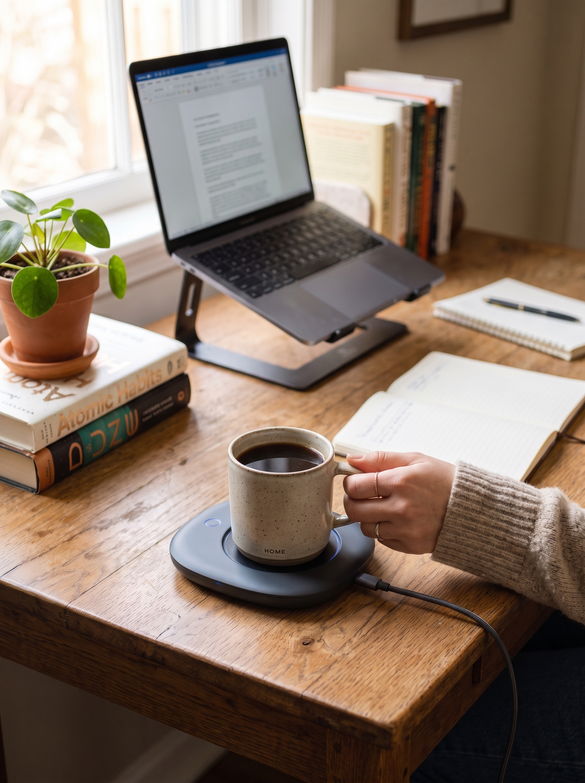 Smart Mug Warmer Small Footprint, Big Upgrade