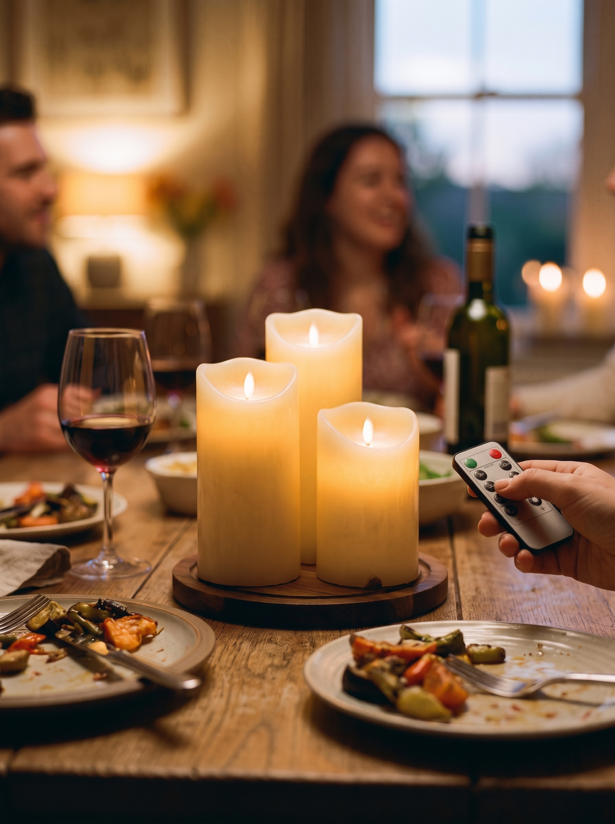 Flameless LED Pillar Candles Candlelight Without The Worry