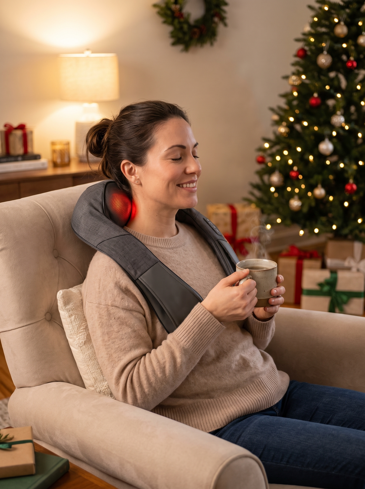 Shiatsu Neck & Shoulder Massager Relaxation In The Busiest Season